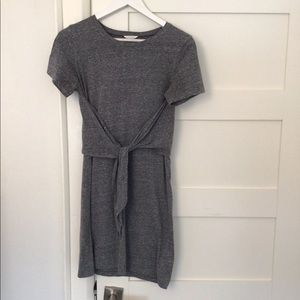 Club Monaco Tie-Up Tshirt Dress Size S